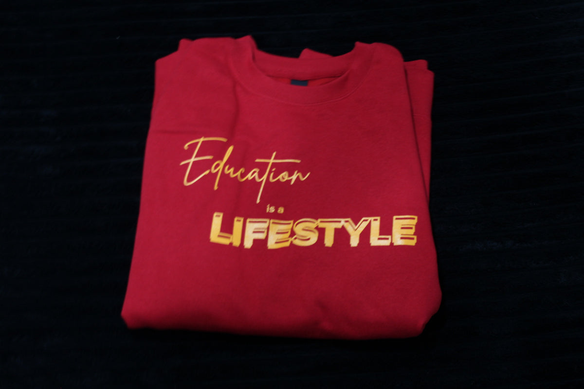 Crew Neck Red